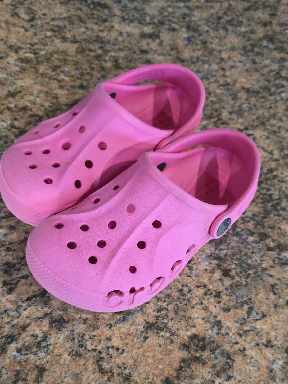 CROCS Kids Bubblegum Pink Classic Size 12Y